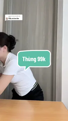 Trả lời @Kiểm xây kênh Thùng giấy Topgia 99k #giayruttreotuong #xuhuong 