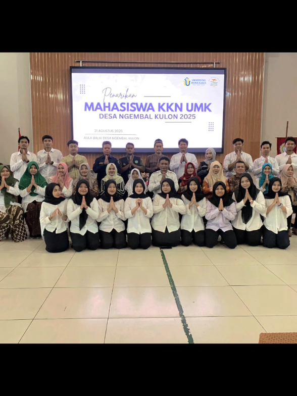 Penarikan Mahasiswa KKN UMK di desa Ngembal Kulon 2025 #CapCut 