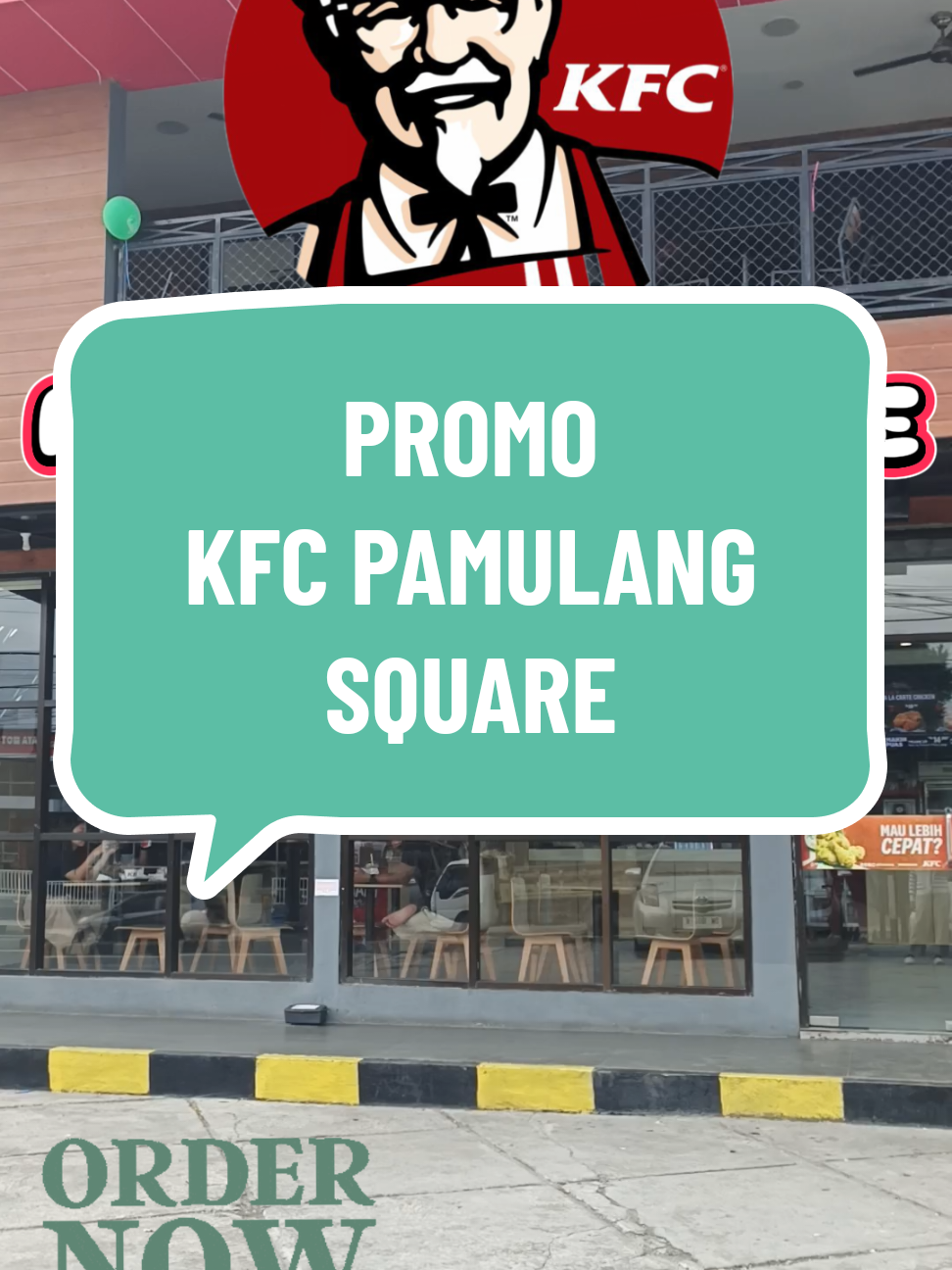 Cara dapatkan promonya - klik tag lokasi yang berwarna hijau di pojok kiri bawah - pilih menu promonya - lakukan pembelian (via dana, gopay, transfer bank)  - tukarkan voucher di outlet kfc - selamat menikmati #tiktokgo #jelajahbegah #jelajahhepi #kfc #pamulangsquare 