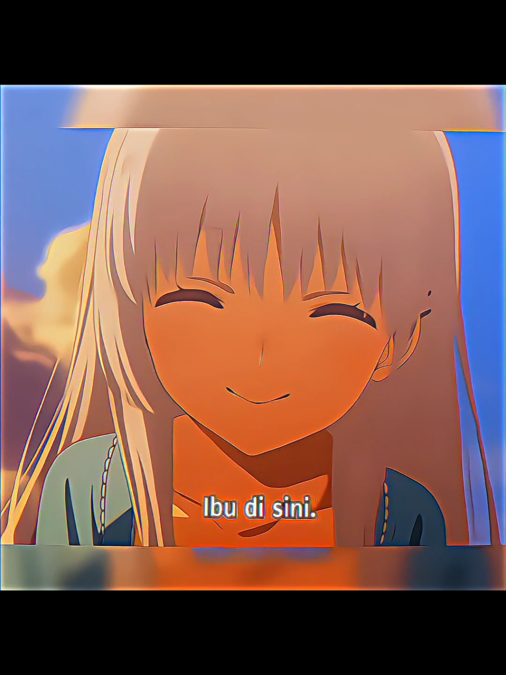 Akhirnya umi bisa bahagia dengan keluarganya, walaupun dia harus datang ke masalalu - - - #animeedits #shiroha #hairi #summerpockets #fypシ゚ 