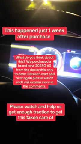 TikTok, let’s blow this up. Some Mercedes-Benz has no choice but to answer my complaints @Mercedes-Benz just brought home my dream car, the 2023 G 63 AMG 🚙✨ But honestly, it’s been in the shop more than my driveway 😩 Every time I try to drive it, it stalls randomly and feels super unsafe. I’m actually scared to take it out! Anyone else had this experience? Hoping for a fix soon! 🙏 #CarTroubles #G63AMG #NeedHelp #lemonlaw #badvehicle also@Fletcher Jones Auto Group needs to step up and take care of this. I have spent closer to 250,000 for this vehicle and deserve more than this who else had problems with his dealer or with their car. 