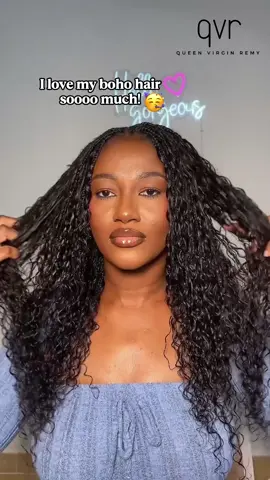 stunning #qvrhairextensions #humanhair #hairinstall #hairextensions #bohobraids