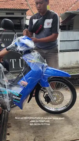 ini motor apa buah, pake diplastikin begini #smash110 