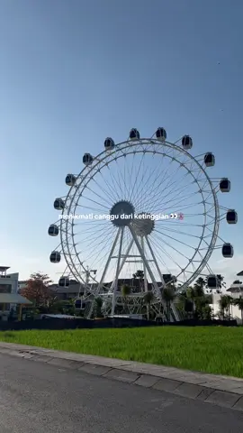 WAHANA BARU DI CANGGU 🎡👀 Kalian bisa nikmatin view canggu dari ketinggian disini. Bener-bener new experience sih. Bisa jadi salah satu opsi place to go kalau weekend!!  @thewheelbali  📍THE WHEEL BALI Gg. Sri Kahyangan, Tibubeneng, Badung MON - SUN | 9.30AM - 9.30PM #baliplacetovisit #baliplacetogo #canggu #wheretogobali #fyp 