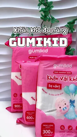 Khăn khô đa năng Gumikid #Gumikid #khankhogumikid 