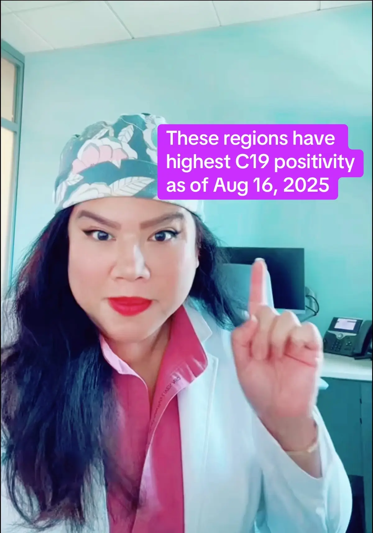 If you live in high transmission regions, it’s crucial for you and your loved ones to wear an N95 😷 and get your updated C19 vax. #positivetest #publichealth #LearnOnTikTok #covidconscious  k#docsoftiktok
