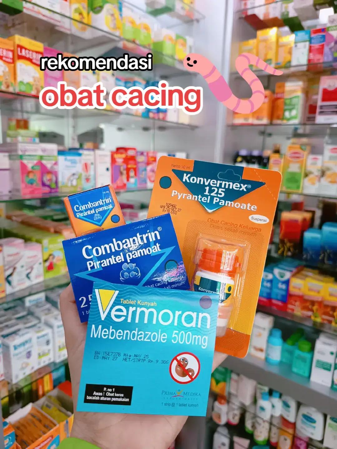 Jangan lupa minum obat cacing 6 bulan sekali yaa✨ berbagai obat cacing tersedia di apotek K24 Kronggahan 💛💚 #apotek #apotekk24 #apotekk24indonesia #obatcacing #rekomendasiobat