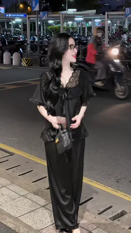 Set bộ mặc nhà phối ren quần dài#xuhuong #xuhuongtiktok 