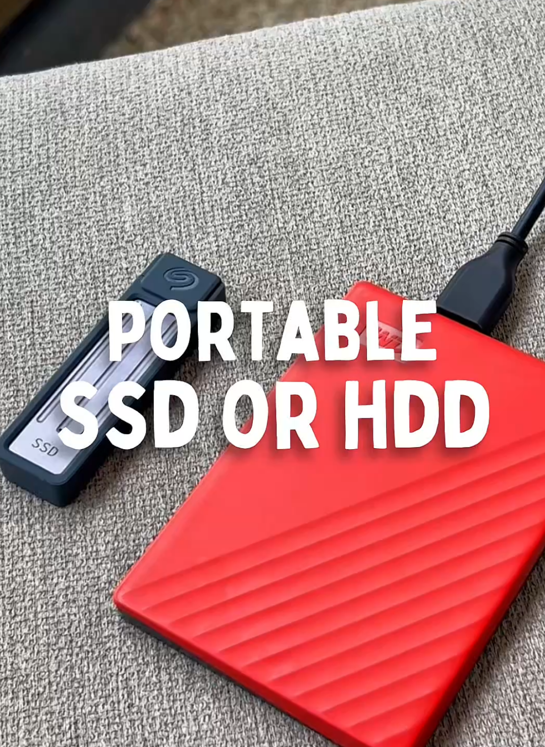 Not sure if you need a Seagate Ultra Compact SSD or a WD My Passport HDD? Here’s a quick breakdown ⚡ #Seagate #WD #PortableDrives #Storage #playbookstore 