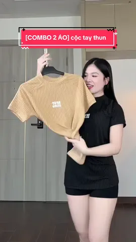 [COMBO 2 ÁO] cộc tay thun 