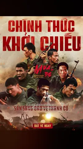 Mưa Đỏ chính thức phủ Đỏ khắp các cụm rạp trên toàn quốc. Cả nhà đặt vé ngay nhé | Phim Mưa Đỏ | Đang chiếu tại rạp #MuaDo #GalaxyStudio #DienanhQDND #2thang9 #TikTokGiaiTri 
