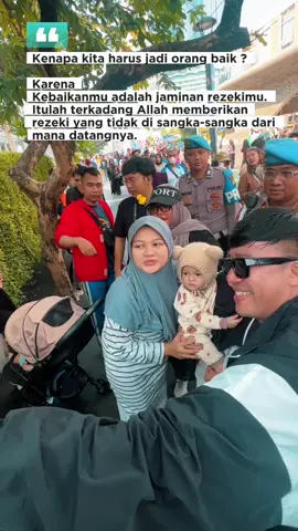 Satu kebaikan kecil bisa jadi cahaya besar buat orang lain. Jangan pernah berhenti berbuat baik..