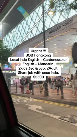 Ready job hongkong jaga anak. #pmihongkong🇭🇰🇮🇩 #tkwhongkong🇮🇩🇭🇰 #hongkongindonesia🇭🇰🇮🇩 #LPK #tkwhongkong #agencyhongkong #jobhongkong #jobluarnegeri #caregiver #lowongankerja #tkwmalaysia🇱🇷 #pmimalaysia🇮🇩l🇲🇾 #pmi 