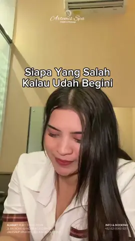Menurut kalian siapa yang salah coba 🤭🤭🤭☺☺ ➖➖➖➖➖➖➖➖➖➖➖➖➖    Artemis Spa Health & Massage    🕒 Jam Operasional  Setiap Hari: 11.00 - 22.00 WIB    ✔ Parkir Mobil dan Motor  ✔ Sauna, Whirpool, Shiatsu  ✔ Terapis Professional  ✔ Promo Menarik & Harga Terjangkau     Informasi lebih lanjut: 📞 +62 821 8980 8371    Lokasi :  Jl. KH. Noer Ali No.8R, RT.002/RW.003, Jakasampurna Kec. Bks Bar, Kota Bks, Jawa Barat 17145    #artemispa #spabekasi #massagebekasi #massage #fypreels 