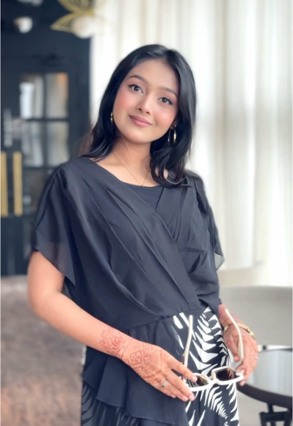 Which on do you like hot or iced   Outfit  @Little China BD   #expresso #sanjidasnigdha #foryouシ 
