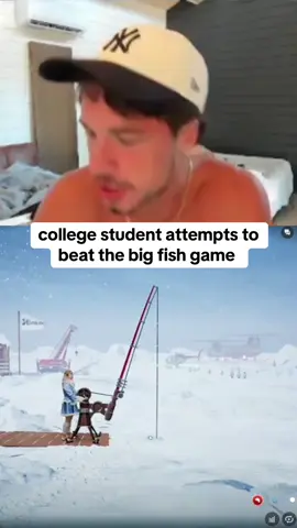 college student attempts to beat the big fish game #collegestudent #bigfish #kickstreaming 