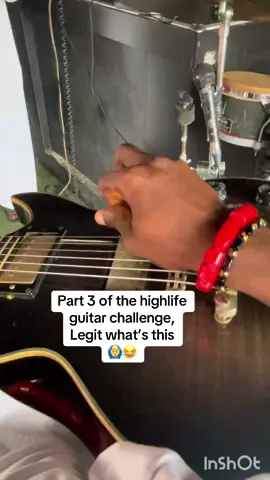 Part 3 of the highlife guitar 🎸 challenge… Legitstrings what’s this E shock everybody🙆‍♂️🙆‍♂️😂😂#hashtagsviralvideos  @everyone
