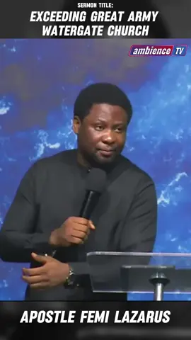 May you not see shame #tvredefined #apostlefemilazarus 