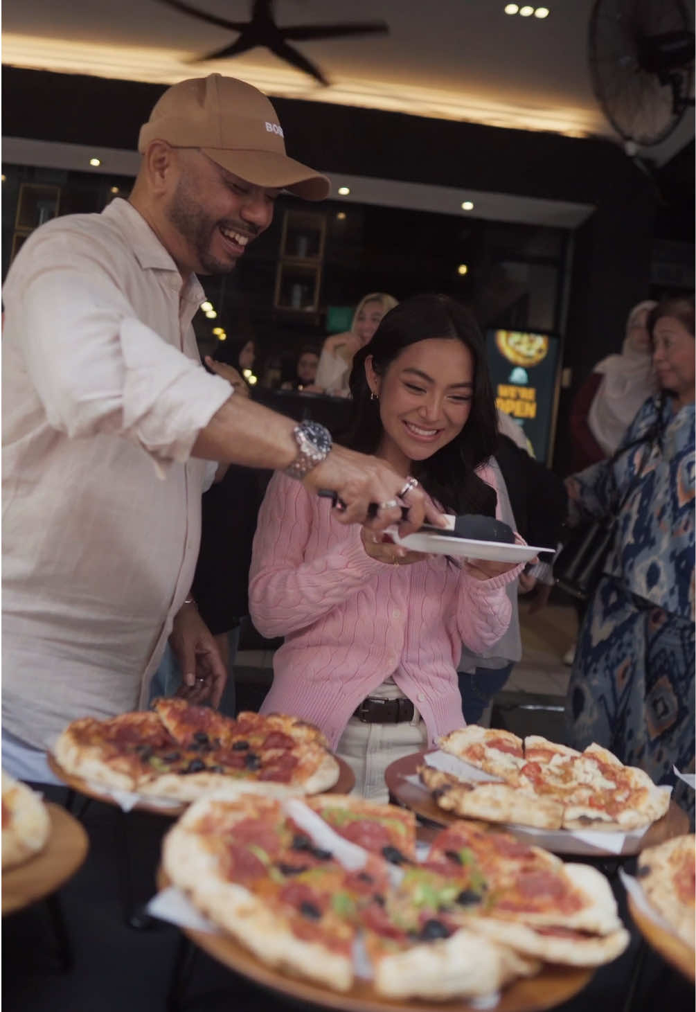 Thank you to everyone who came and celebrated the grand opening of Pizzaiolo with us 🎉  Your love and support mean the world and this is just the start of our journey together. #pizzaiolokl #grandlaunching #wangsamajueat #pizzalovers #sweetmoment 