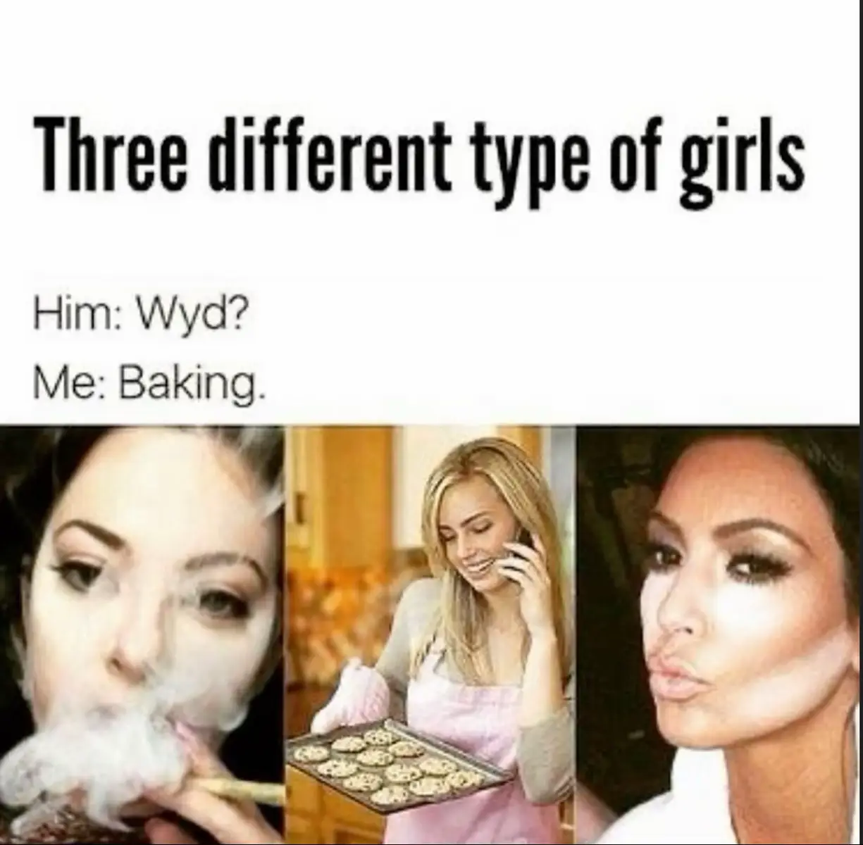 When you all 3 