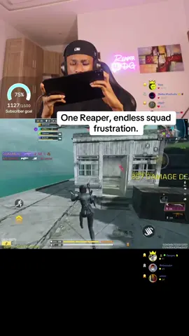 One Reaper, endless squad frustration.@Reaper DG #fyp #tiktoklive #Reaperliveestream #goviral #callofdutymobile 