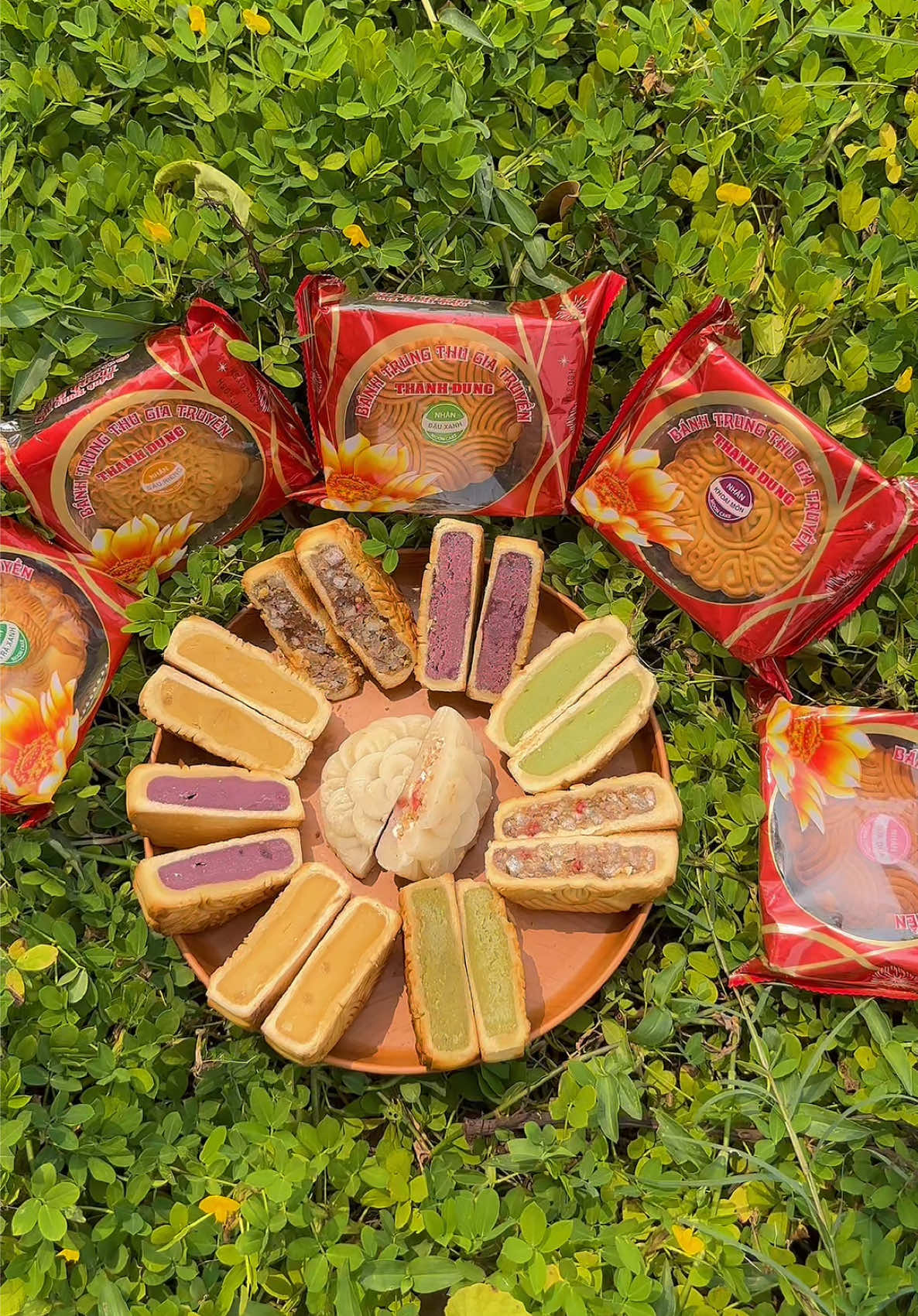 Bánh trung thu truyền thống🥰🎉 #xuhuong #food #banhtrungthu #banhtrungthutruyenthong #banhtrungthuthanhdung 