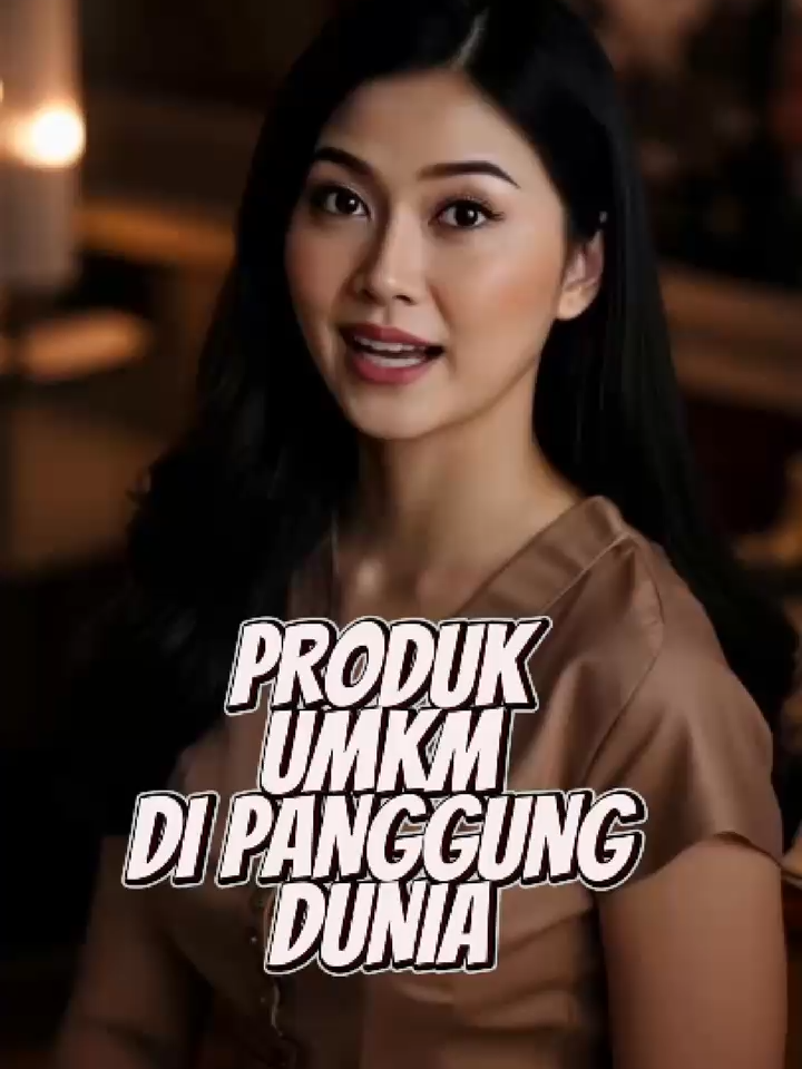 kesempatan lebar produk umkm lokal tampil di panggung dunia #tarifimportrump #tarifekspor #umkmindonesia #umkmnaikkelas #apindo #batikindonesia