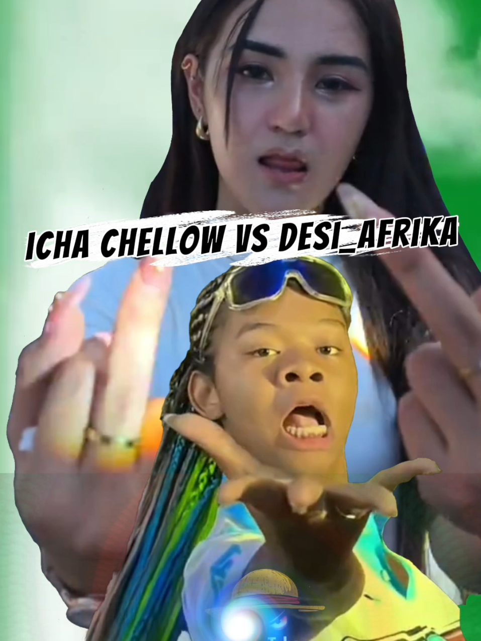 #moment totalitas tanpa batas 🔥🔥🔥🔥  desi Afrika & icha chellow siapkan mentalmu di bikin Asik aja. #shortvideo #trendingtiktok 