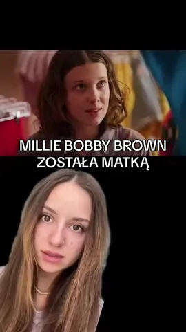 Para nie ujawniła na razie imienia dziewczynki 💖 #milliebobbybrown #strangerthings #netflix #dramy  