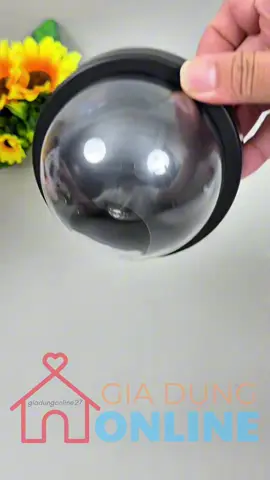 1284 - Mô hình camera dùng pin lắp trần nhà không đi dây hỗ trợ hù dọa trộm, giám sát nhân viên