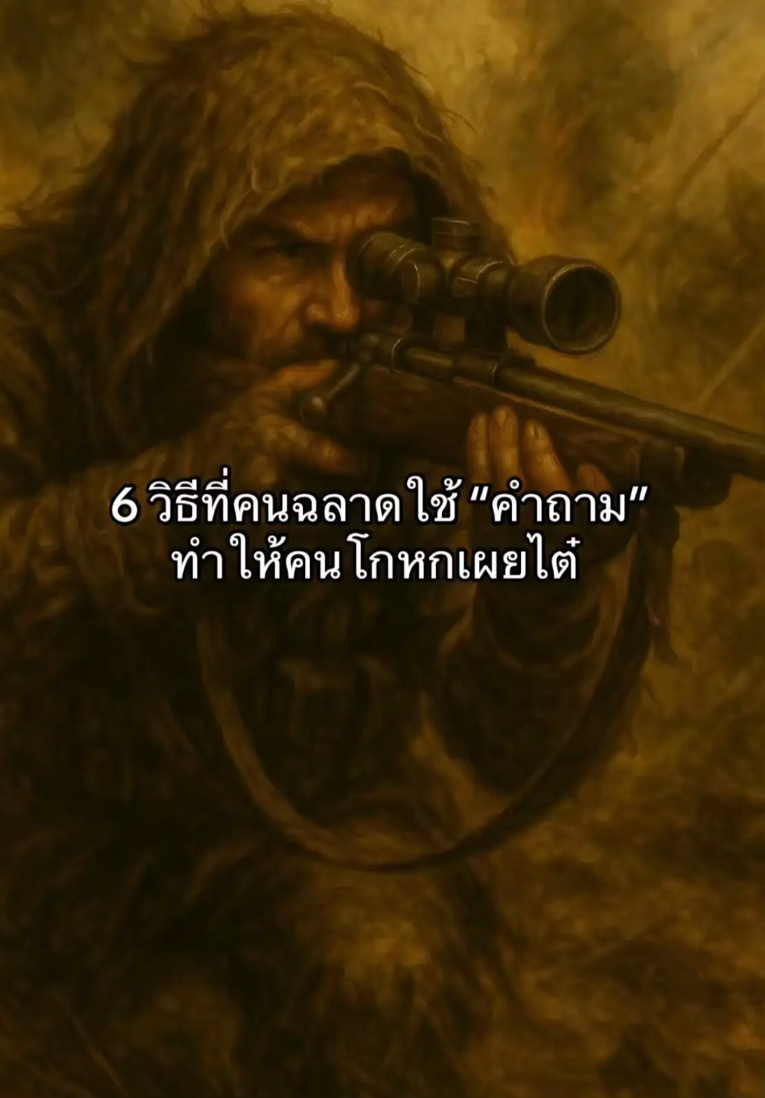 คนฉลาดไม่ไล่จับผิดตรง ๆ พวกเขาแค่ 