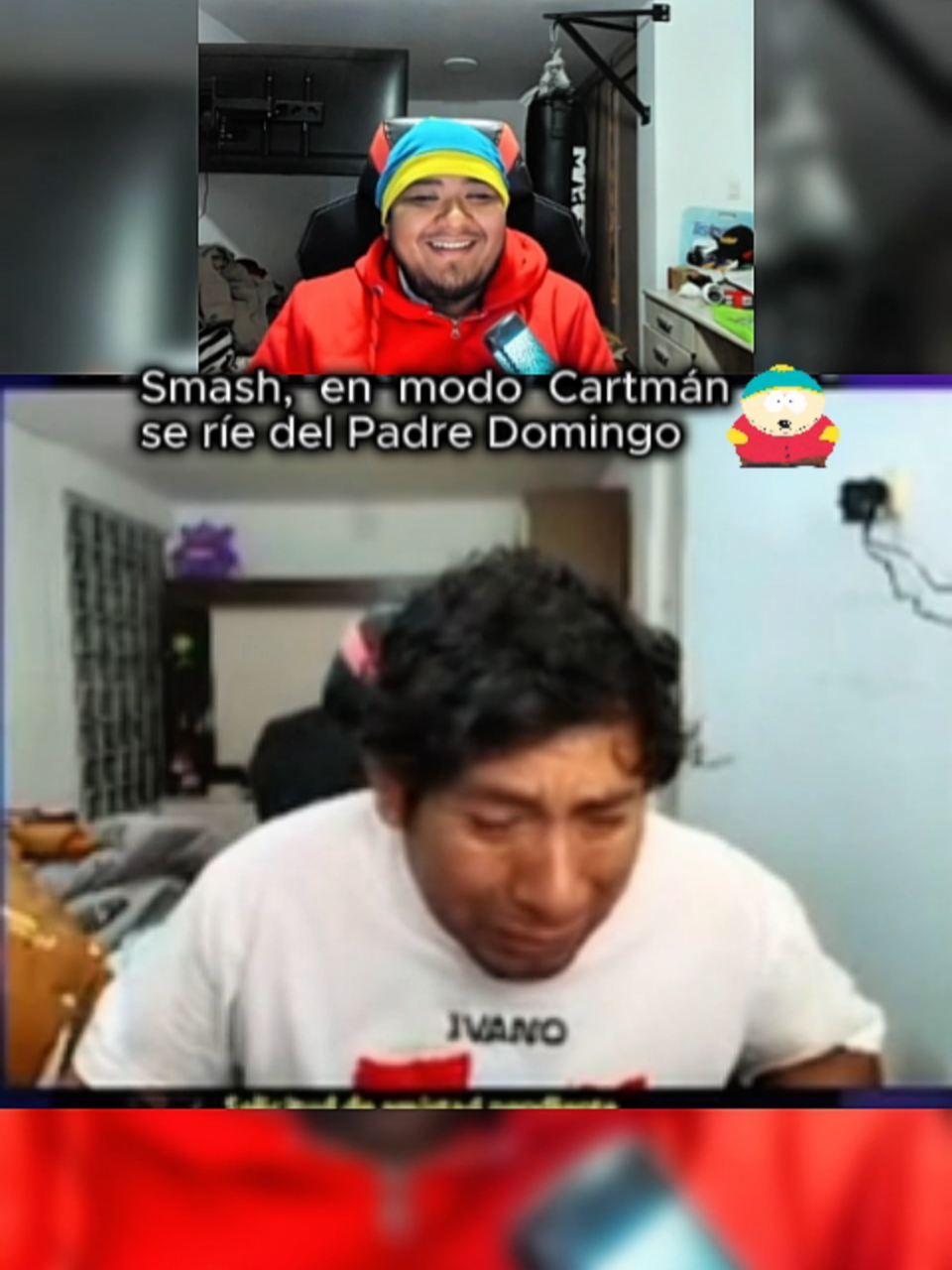 Smash se ríe del Padre Domingo borrachito llorando #smashdota #Sandraskins #kick #fyp #padredomingo #borracho #paratii #llorar