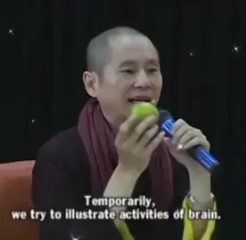 Thượng tọa (Venerable) Thích Chân Quang dạy về (taught about) tính khoa học (science) của bộ não (of brain) người ngồi Thiền (person Meditation) 🙏 🙏Lời dạy của Đức Phật (trong Kinh Pháp Cú 282): 