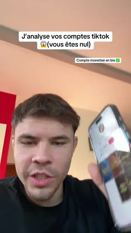 J’analyse vos comptes tiktok😱(vous êtes nul)#analyse#contenu#buisness#viral 