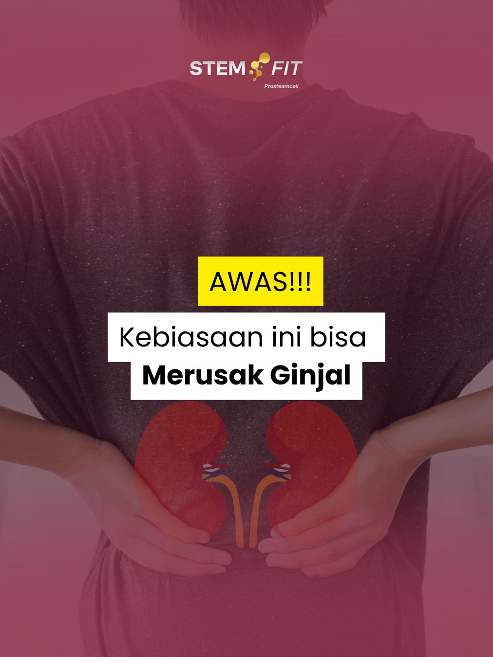 🚨 Kebiasaan kecil tapi bisa merusak ginjal: ❌ Kurang minum air putih (Ginjal Bisa Rusak) ❌ Sering konsumsi obat sembarangan (Merusak Ginjal) ❌ Makan tinggi garam & gula ( Merusak Ginjal) ➡️ Ginjalmu kerja keras tiap hari, jangan dibebanin terus! Jaga sekarang, biar nggak nyesel nanti 💪 #KesehatanGinjal #GinjalSehat #Stemfit #FYP