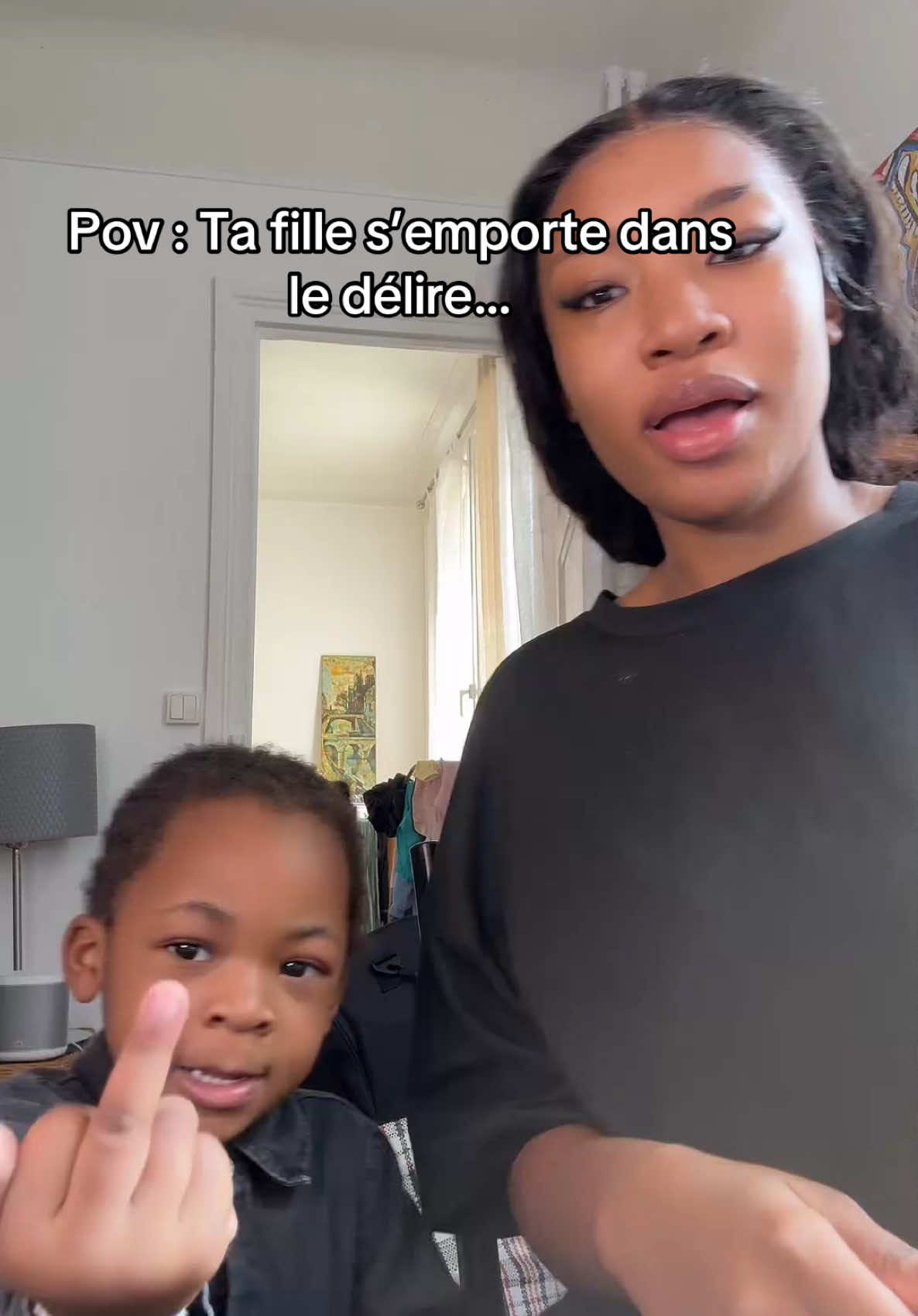 Plus de clips de rap devant les gosses !😭😭😭😭😭