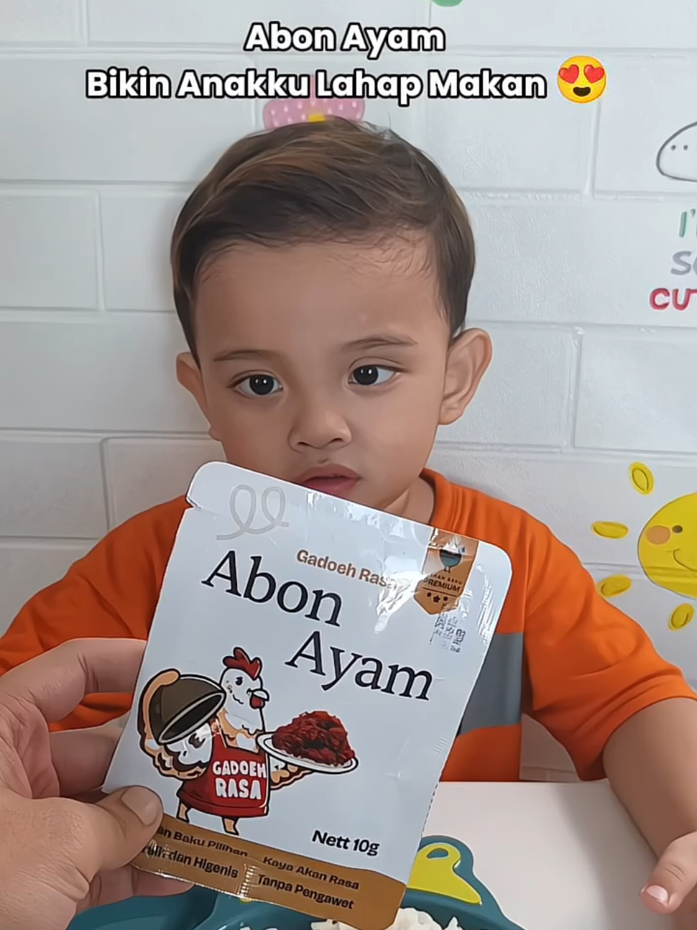 menu baru yg bikin anak lahap juga #abonayam #abongadoehrasa #gadoehrasa #makanananak 