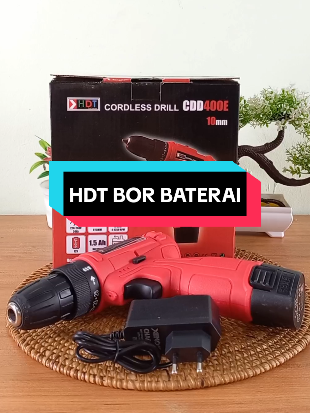 HDT BOR BATERAI #fyp #promo #belanjaditiktok #bor #borbaterai 