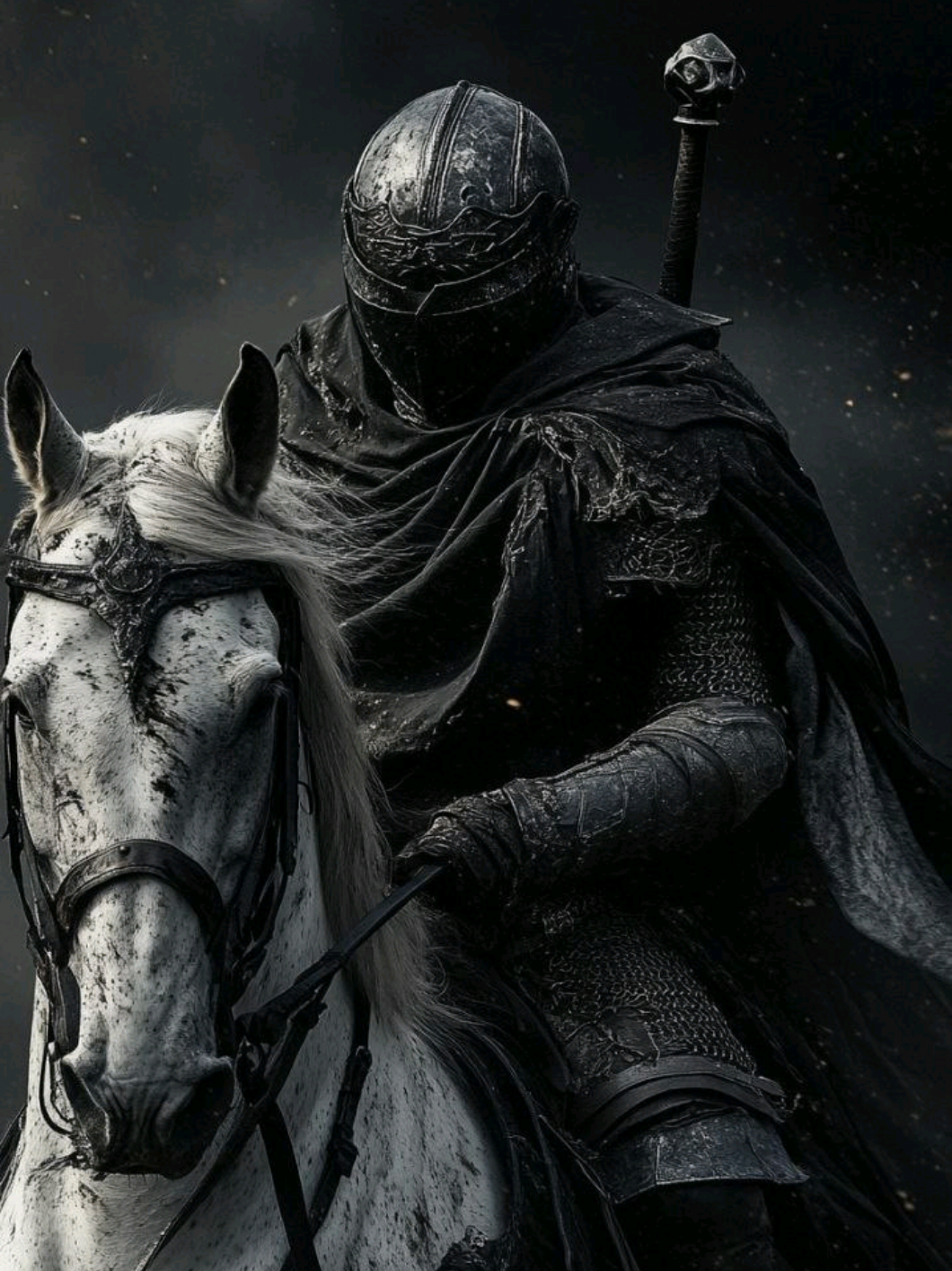 🤍#fantasy #horse #ai #courage #edit 
