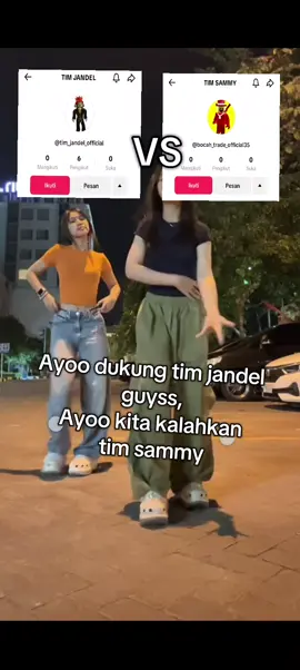 Ayoo dukung tim jandel guys kita kalahkan tim Sammy #4upage #fyppppppppppppppppppppppp #TimJandel#SammyNoob#growagarden🥒🌶 