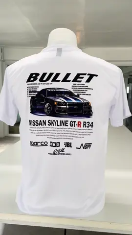 เสื้อไมโครนิ่มใส่สบาย #รุ่น GT-R34