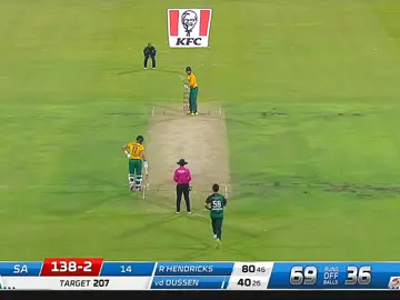 PART 1/PAK vs SA Last Overs Thriller Drama 🤑🥵🔥  #ubaideditz #cricket #illu #foryou #viral 