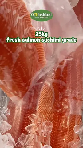 Fresh salmon sashimi grade, langsung potong & kirim💨 segini banyak salmon sashimi grade lagi siap dipotong fresh🤩 ☎️ ‪0877‑2020‑9993‬ 📍 Surabaya, Malang, Solo, Jakarta #salmonfresh #sashimigrade #freshcut #seafoodlover #highprotein #makanansehat #healthyfood #freshfood #nutrisisehat #kulitglowing #omega3 #masakdirumah #deliverymakanan #surabayafood #makananenak #proteinsehat #dirumahajaenak #fyp #GlowUp #gofreshfood 