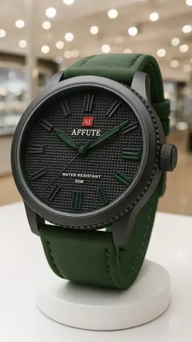 🔥 Tangguh di segala medan! Jam Tangan AFFUTE Military Sports ⌚ hadir dengan kulit asli premium, tahan guncangan, anti air, dan desain sporty elegan. Cocok untuk olahraga, adventure, maupun gaya kasual harian 💪✨ #JamTanganAFFUTE  #MilitarySportsWatch  #JamTanganPriaKeren  #FashionPriaCasual  #ShockproofWatch 