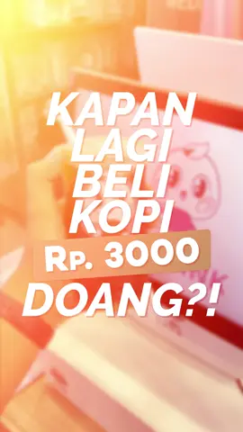 Kapan lagi bisa minum Americano cuma 3 RIBU  ‼️ Ngga perlu klaim voucher,  promonya tersedia di GrabFood setiap Senin, Rabu Jumat ‼️ #wedrink #FreshlyBrewed @Wedrinkrx 