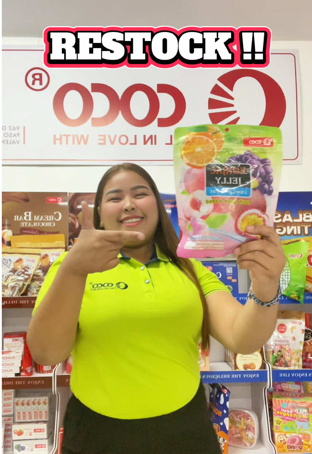 Back in Stock! COCO Konjac Jelly mixed in 1pack!  ✅ 3packs  for only ₱99!  ✅ 10packs for only 289!  Click yellow basket!  #cocokonjacjelly #konjac#konjacjelly#fruitjelly #jellyfruit 