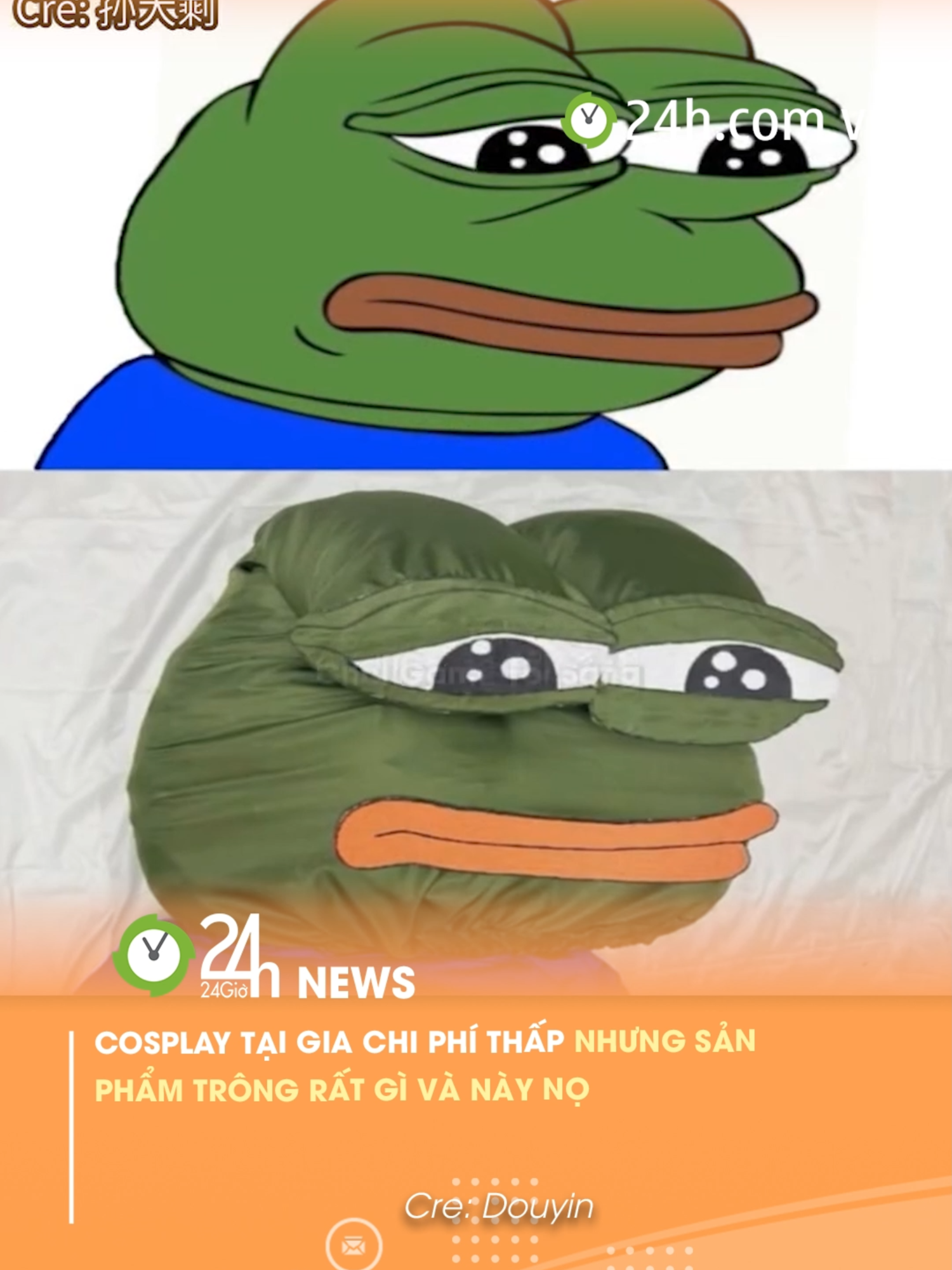 Cosplay cũng đỉnh chóp #24hmedia #24hnews #tiktoknews #onhaxemtin
