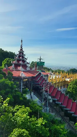 မန္တလေးတောင်ပေါ်   🌿 မြင်ချင်သော view  🌿🍀 ကိုယ်တိုင် video ရိုက်ခဲ့ရတာ သဘောကျသောကွယ် 🍀