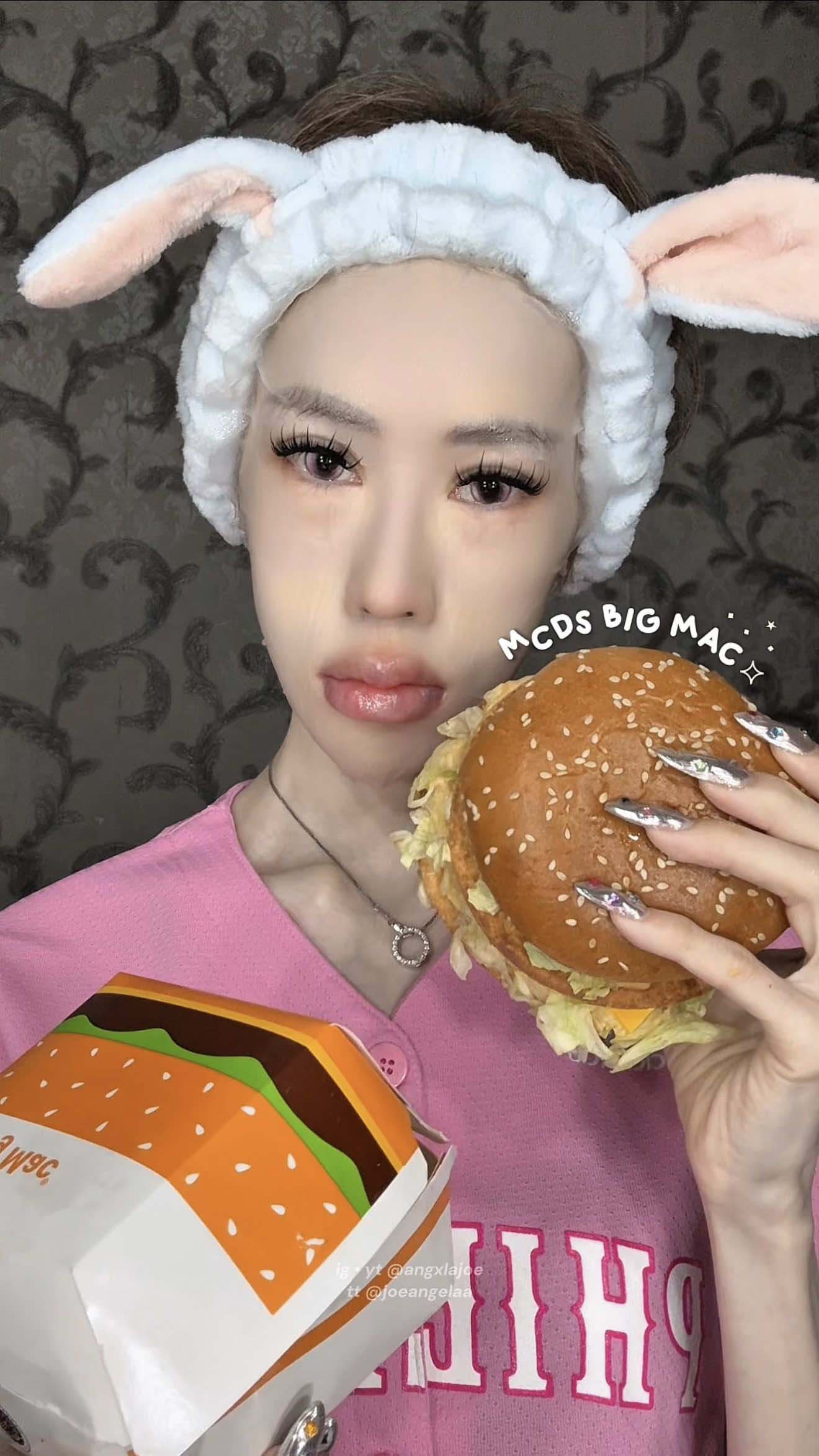 mcdonalds big mac 🍔 #mukbang #mukbangasmr #bigmac #notalking #bigbites 