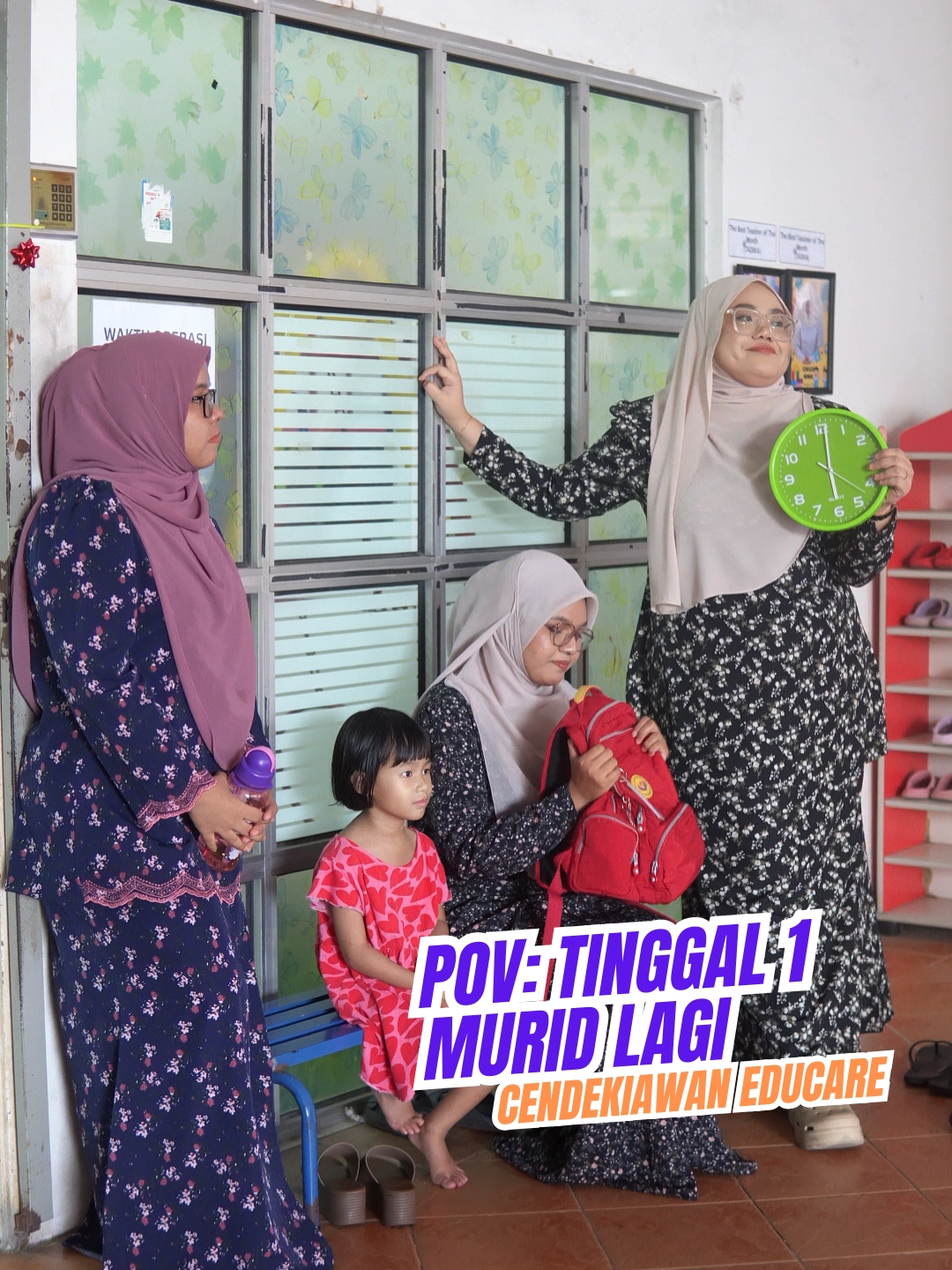 Nak jadi cikgu pun kesabaran kena tinggi tau, bukan setiap hari boleh balik on time 😤😮‍💨 CENDEKIAWAN EDUCARE 🌻 TADIKA I TASKA  SEJAK 2001 ✨ Branch Cendekiawan Educare 📍 : Presint 9 Putrajaya 📍 : Presint 18 Putrajaya 📍 : Kota Warisan 📍 : Sunsuria City #taska #tadika #tadikaputrajaya #cendekiawaneducare
